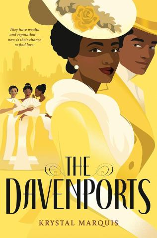 Graphic image of the book cover for The Davenports
