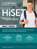 Image for "HiSET Preparation Book 2021-2022 All Subjects"