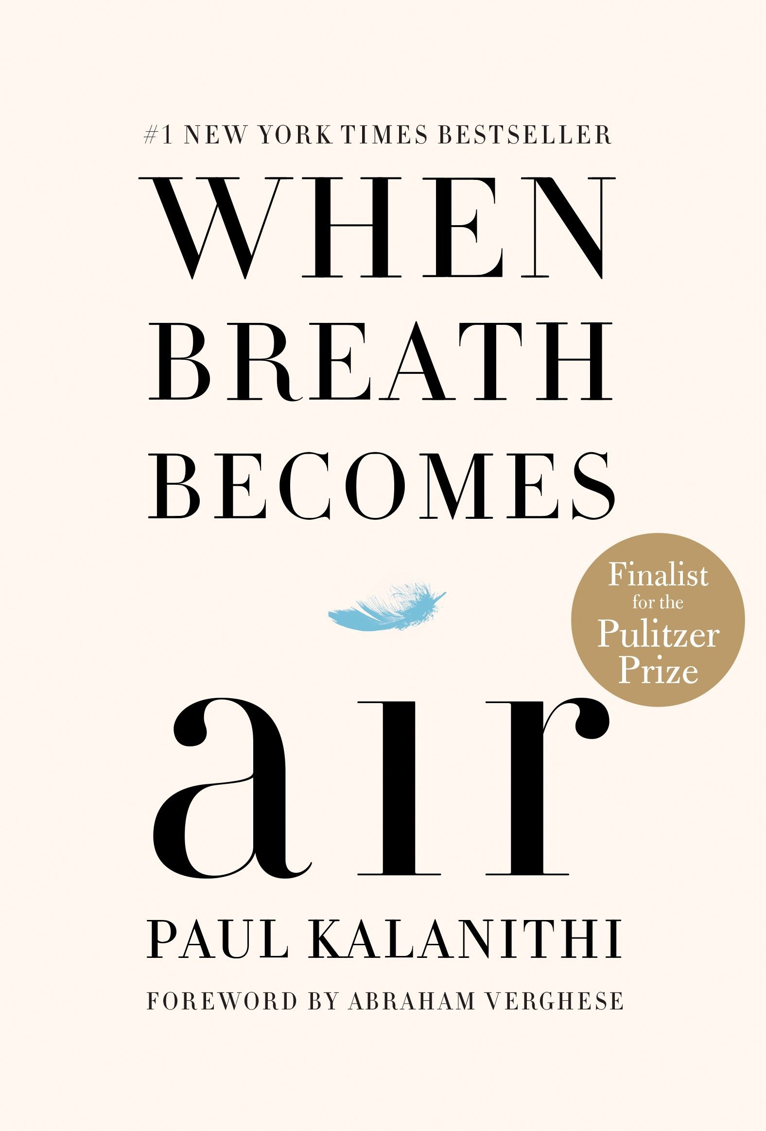 Cover Art for When Breath Becomes Air