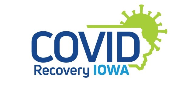 Image of COVID Recovery Iowa logo