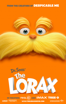 The Lorax movie poster