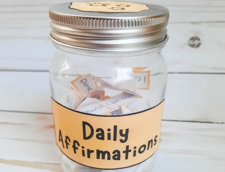 Daily Affirmations Jar