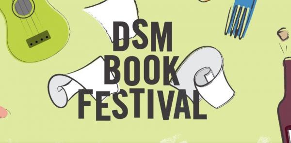 DSM Book Festival Graphic