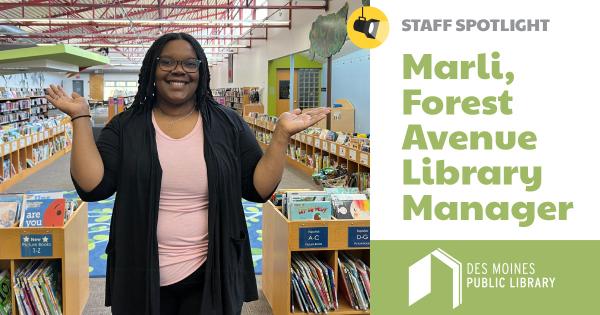 Staff Spotlight: Marli Forest Avenue Library Manager