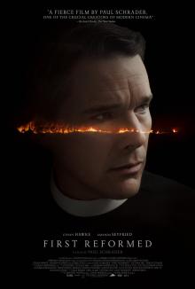 Movie poster for "First Reformed"