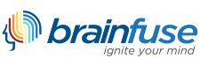 Brainfuse logo "ignite your mind"