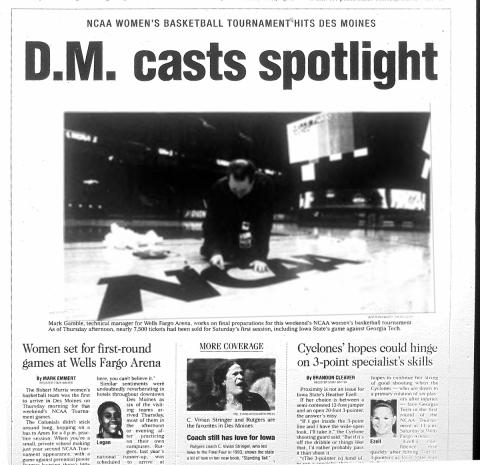 D.M. casts spotlight