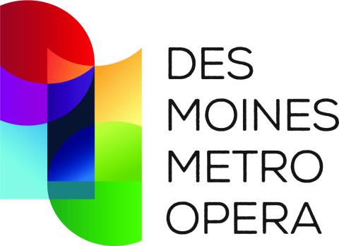 Graphic image of the logo of the Des Moines Metro Opera