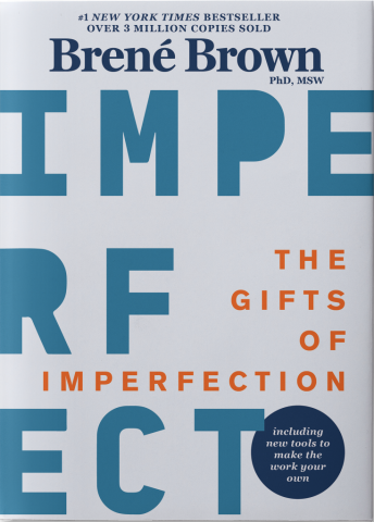 Book cover of the Gifts of Imperfection