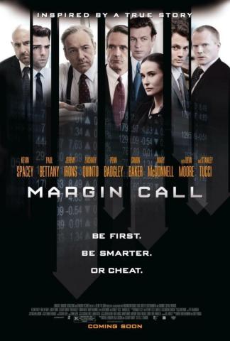 Graphic image of the poster for the movie Margin Call