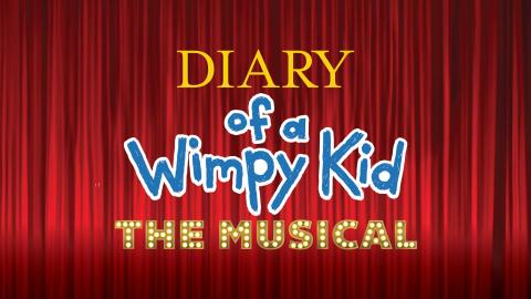 Logo for Diary of a Wimpy Kid the Musical