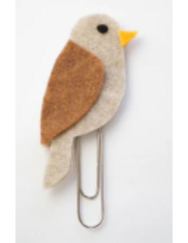 Felt Bird Bookmark