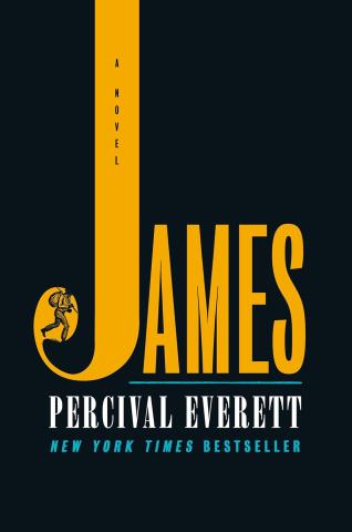 Graphic image of the book cover for James