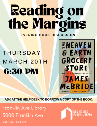 An image of the promotional poster for Reading on the Margins.