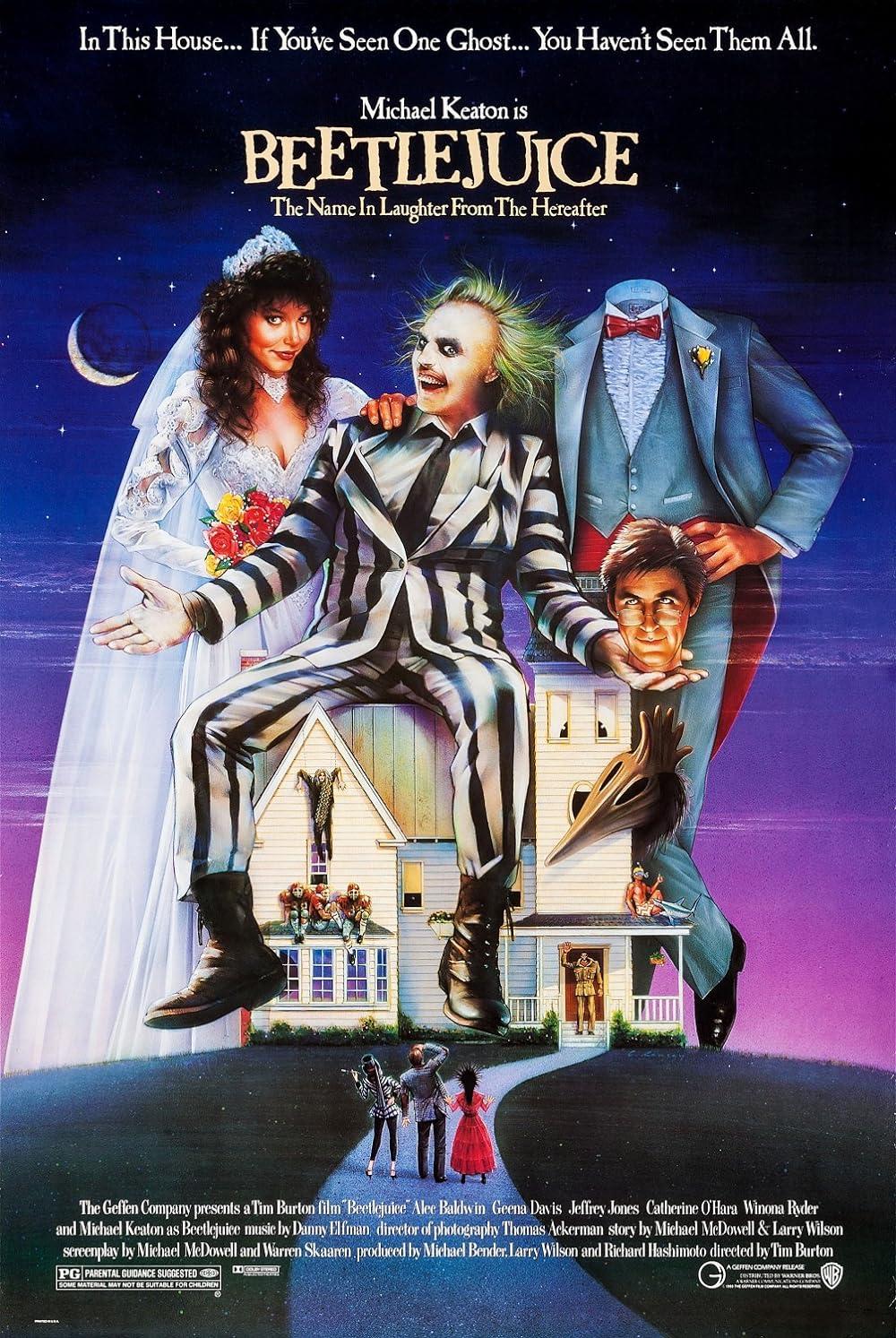 Beetlejuice movie poster