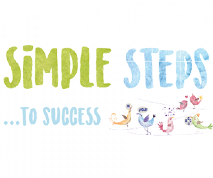 Simple Steps to Success link image button